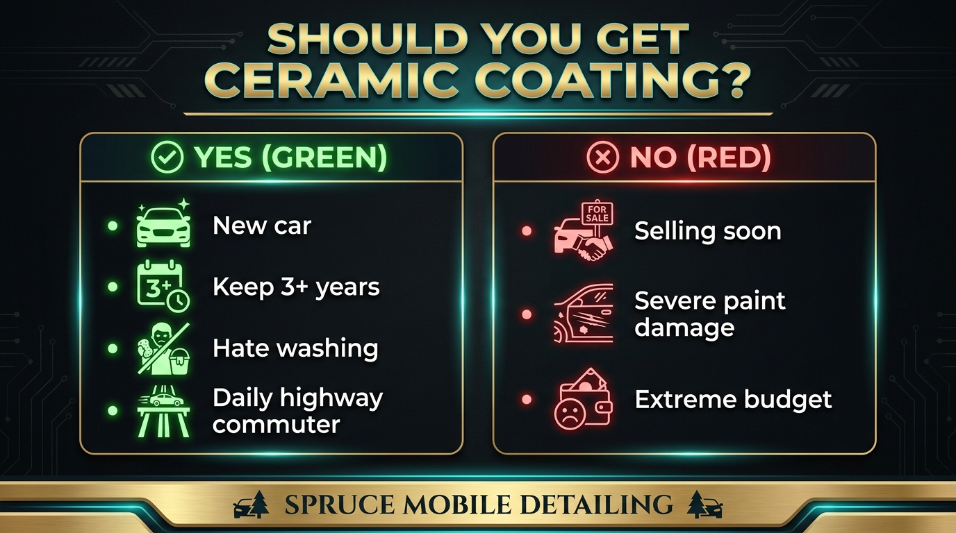 Professional ceramic coating pricing tiers entry mid-range premium explained
