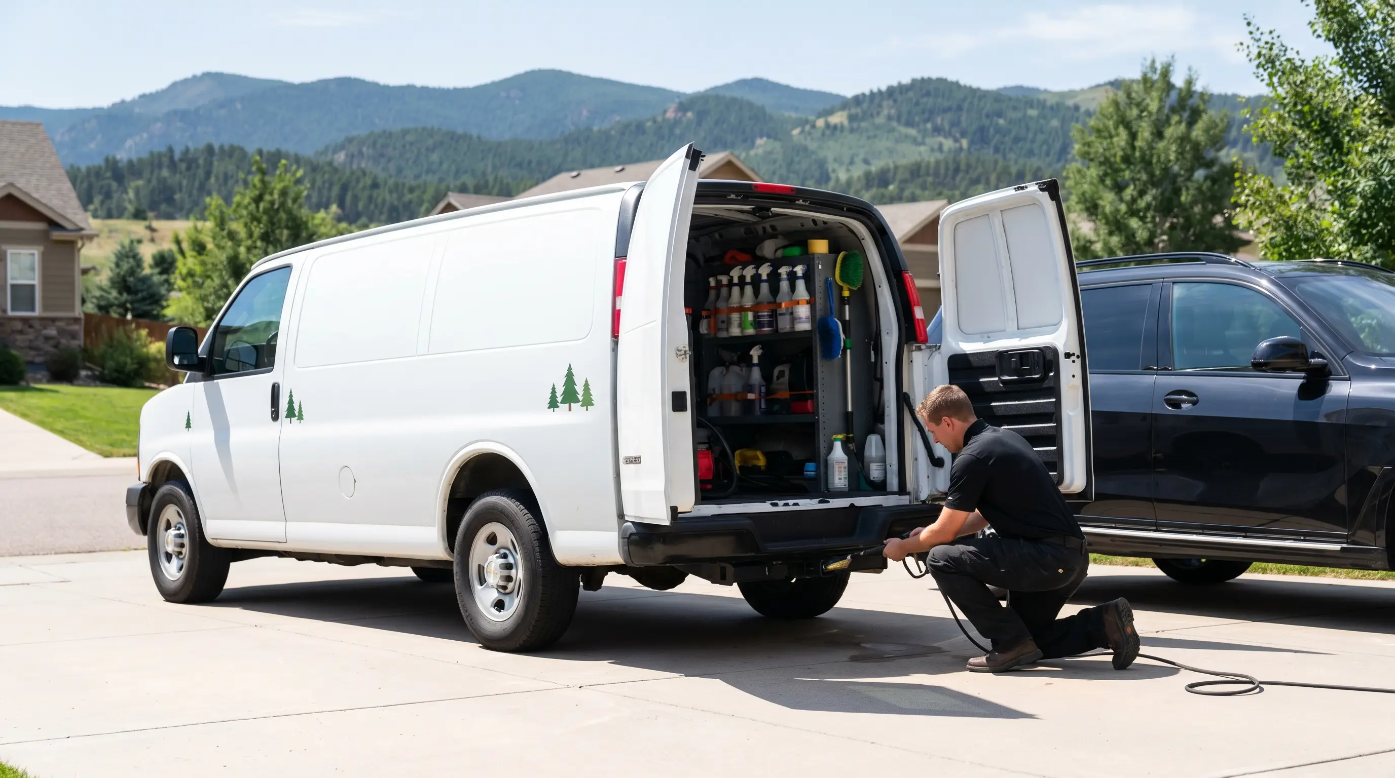 How Mobile Detailing Works: What to Expect When We Come to You - Spruce Mobile Detailing infographic
