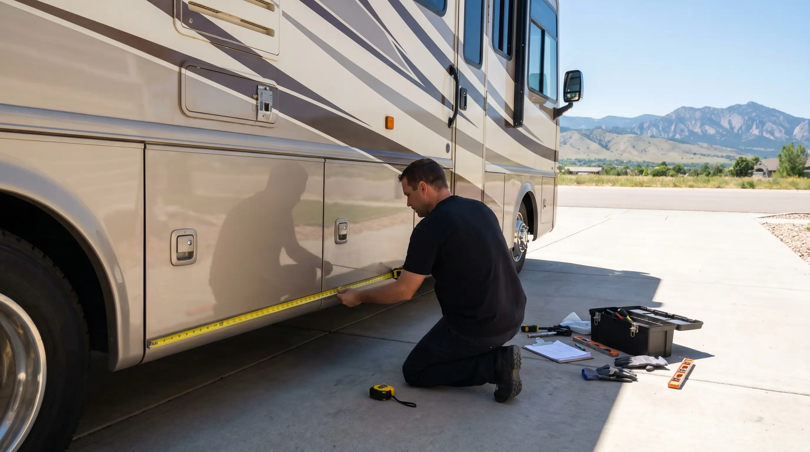 RV Detailing Costs Explained: Per-Foot Pricing & What Affects Your Quote - Spruce Mobile Detailing infographic