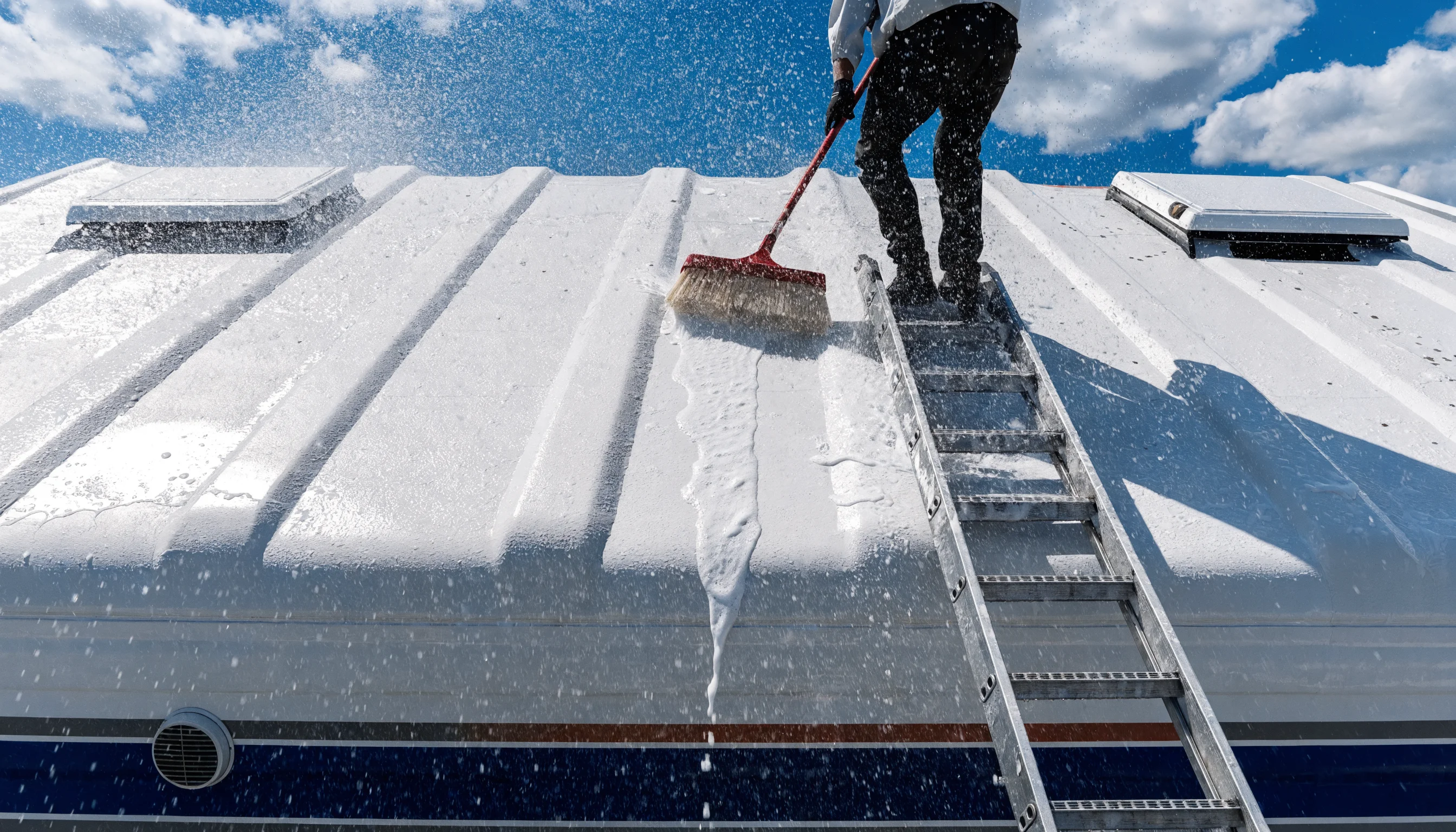 RV Roof Cleaning: TPO, EPDM & Fiberglass Guide