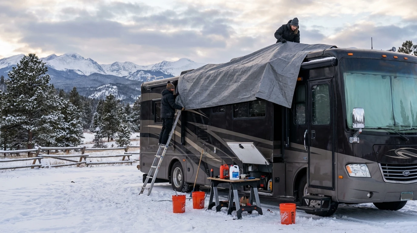 RV Winter Storage Prep: Castle Rock & Elizabeth Guide