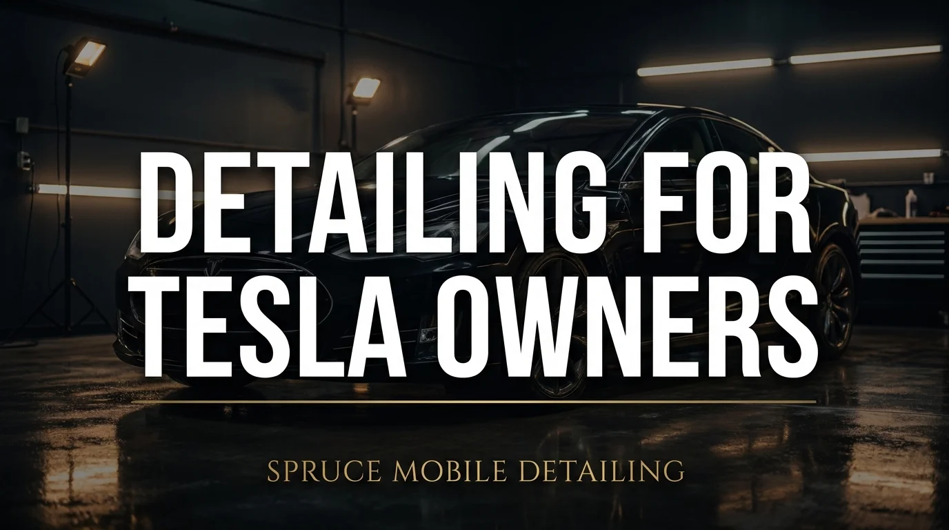 Detailing for Tesla Owners in Castle Rock & Parker
